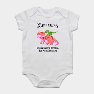 Nanasauris Like A Normal Grandma But More Awesome Baby Bodysuit